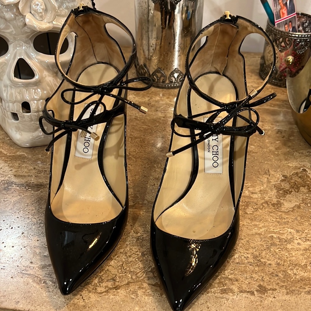 Dressy jimmy Choo Patton leather heels